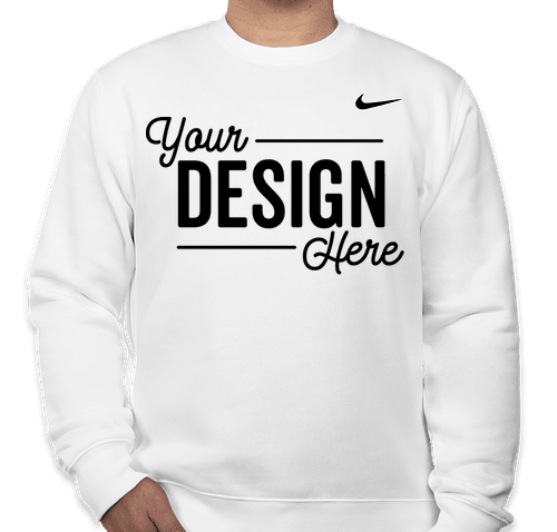 Custom nike crewneck outlet