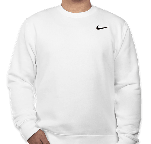 Custom nike crewneck best sale
