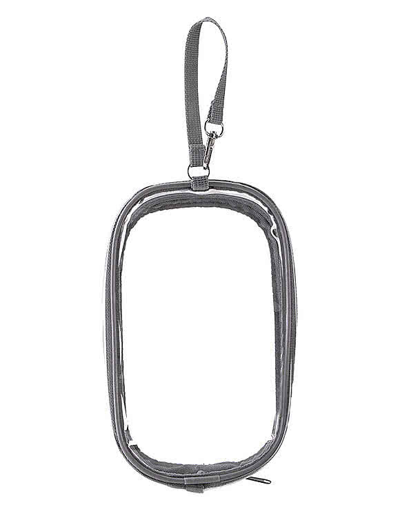 Clear Recycled TPU Hanging Accessory Pouch