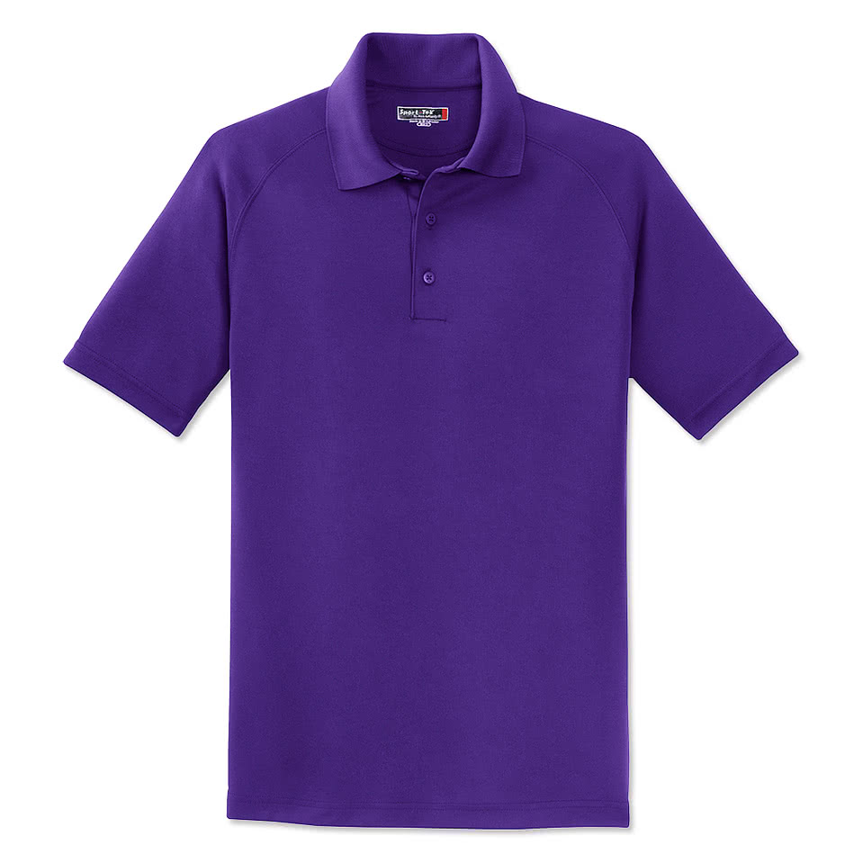 Sport-Tek Dry Zone Raglan Performance Polo