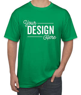 Canada - Gildan DryBlend 50/50 T-shirt - Color: Irish Green
