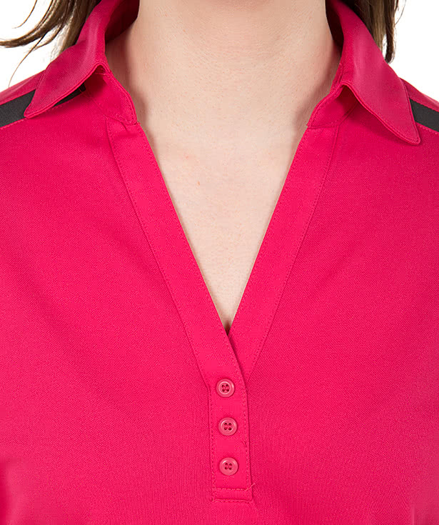 Port Authority Women's Silk Touch Colorblock Performance Polo