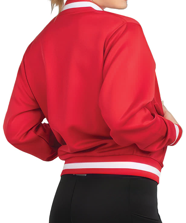 Holloway Women's V-Street Striped Fleece Jacket