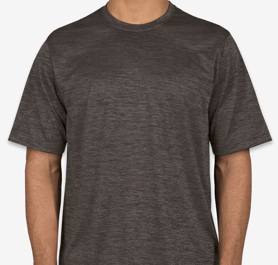 Sport-Tek Electric Heather Performance Shirt front view