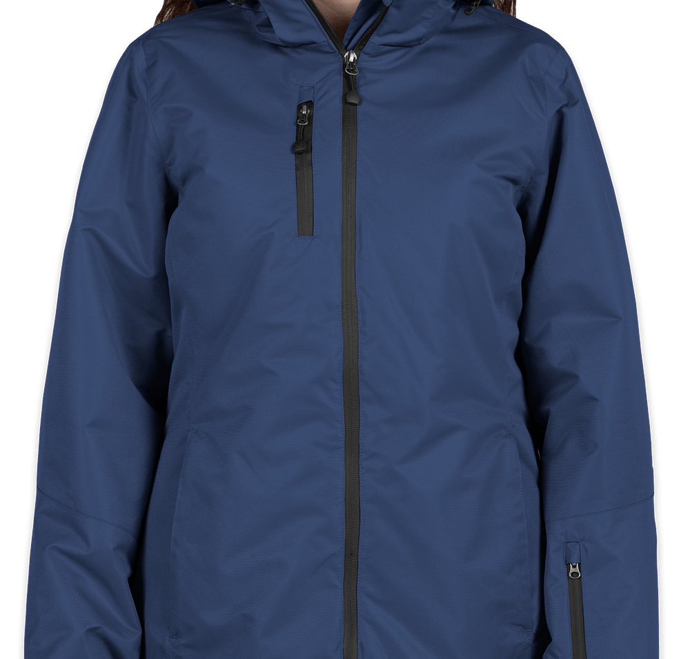 Port Authority Women's 3-in-1 Waterproof Vortex System Jacket - Embroidered-default