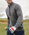 Nike Textured Lightweight Quarter Zip Sweatshirt