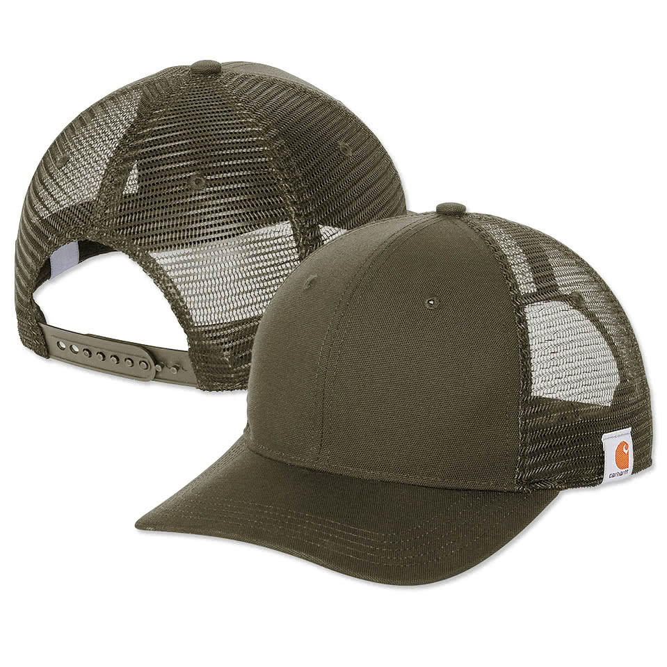 Carhartt Cotton Canvas Mesh Back Trucker Hat