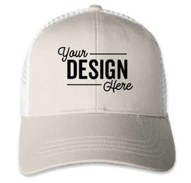 Econscious Organic/Recycled Trucker Hat - Color: Dolphin / White