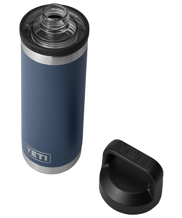 YETI Laser Engraved 18 oz. Rambler Water Bottle with Chug Cap