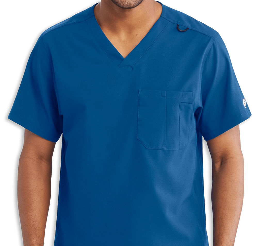 Skechers by Barco Structure Recycled V-Neck Scrub Top-default