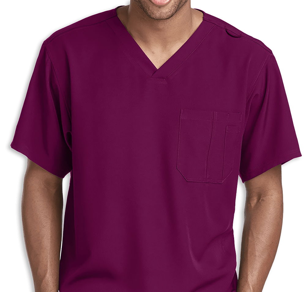 Skechers by Barco Structure Recycled V-Neck Scrub Top-default