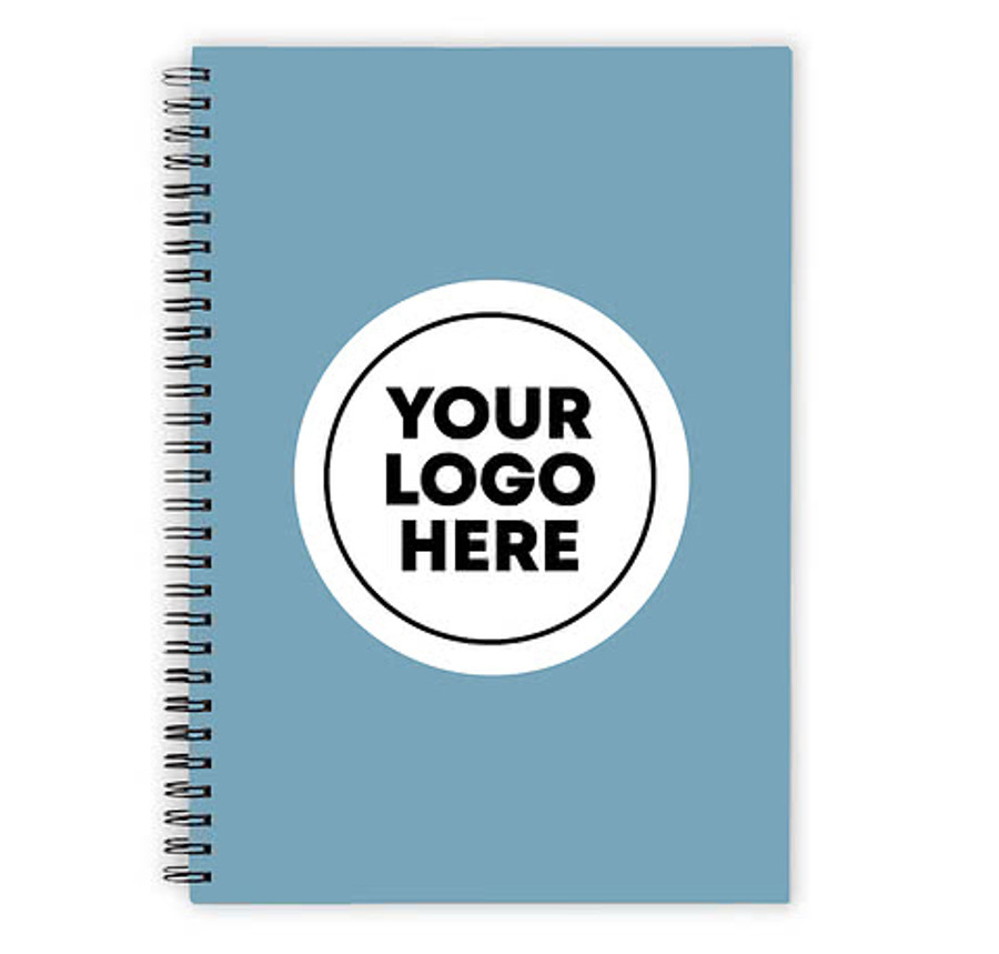 Circle JournalBooks ® Spiral Notebook in Black