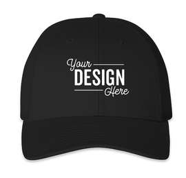 Richardson Stretch Fit Trucker Hat - Color: Black / Black