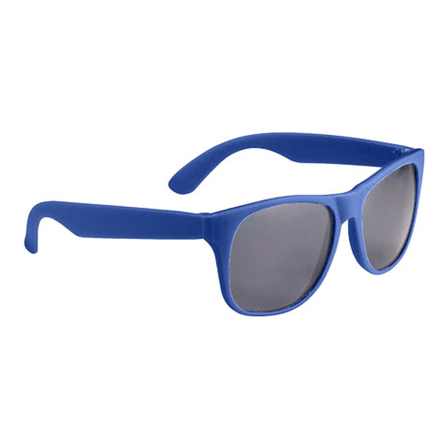 Solid Retro Sunglasses in Royal