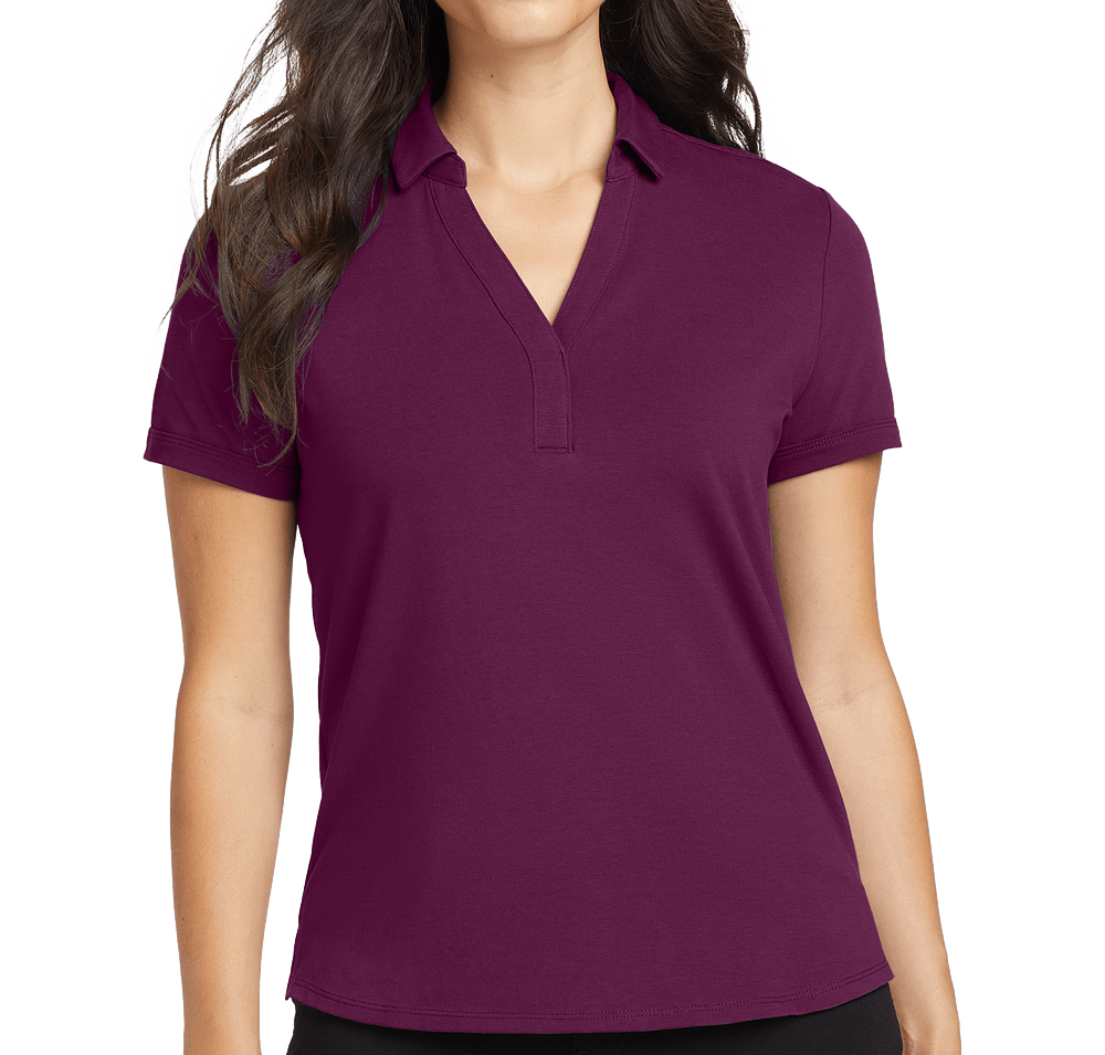 OGIO Women's Limit Stretch V-Neck Performance Polo-default
