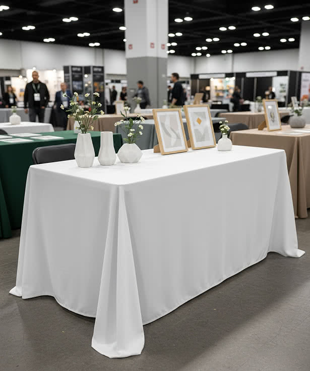 Drape Openback 6ft Table Cloth