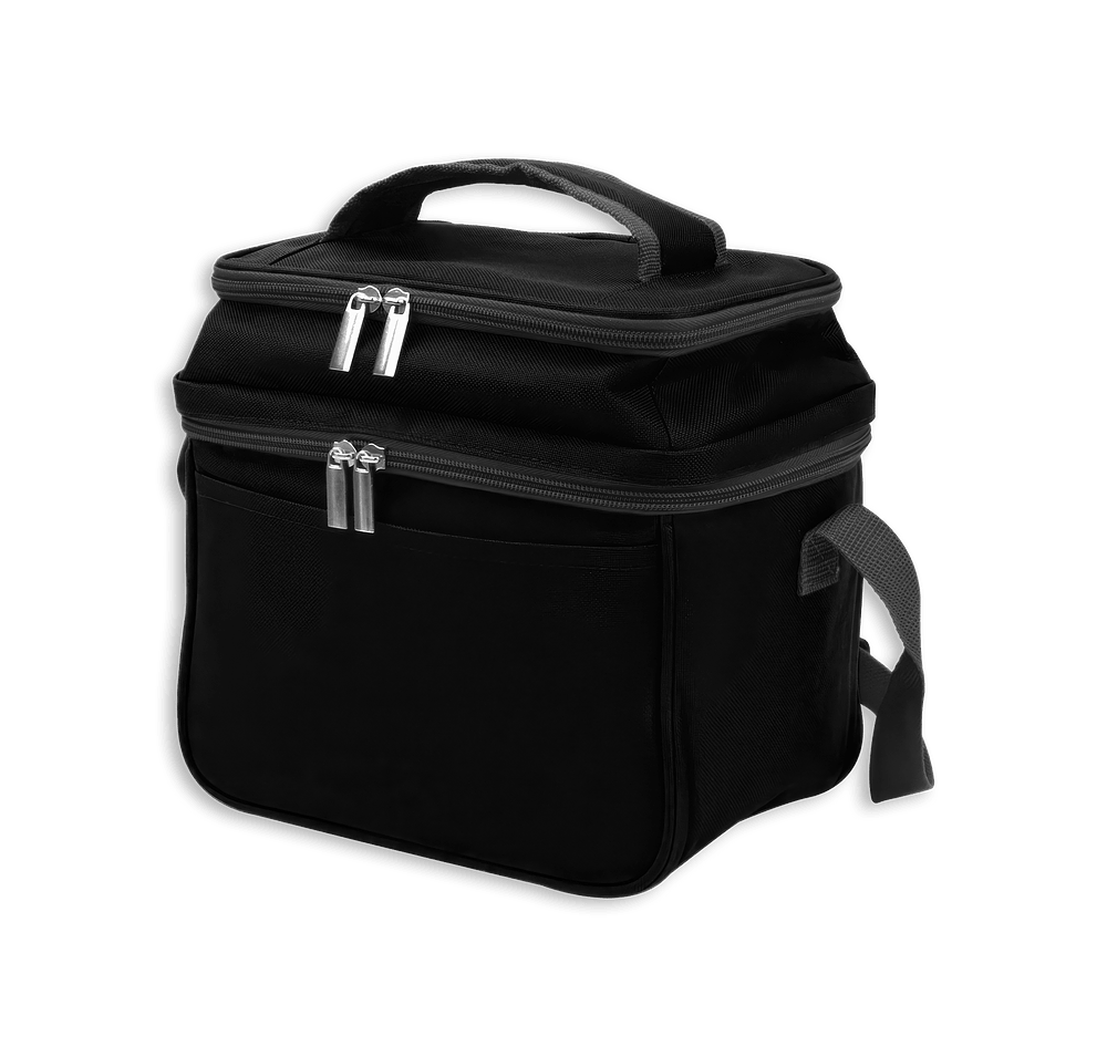 Full Color Dual Compartment 6 Can Cooler-default