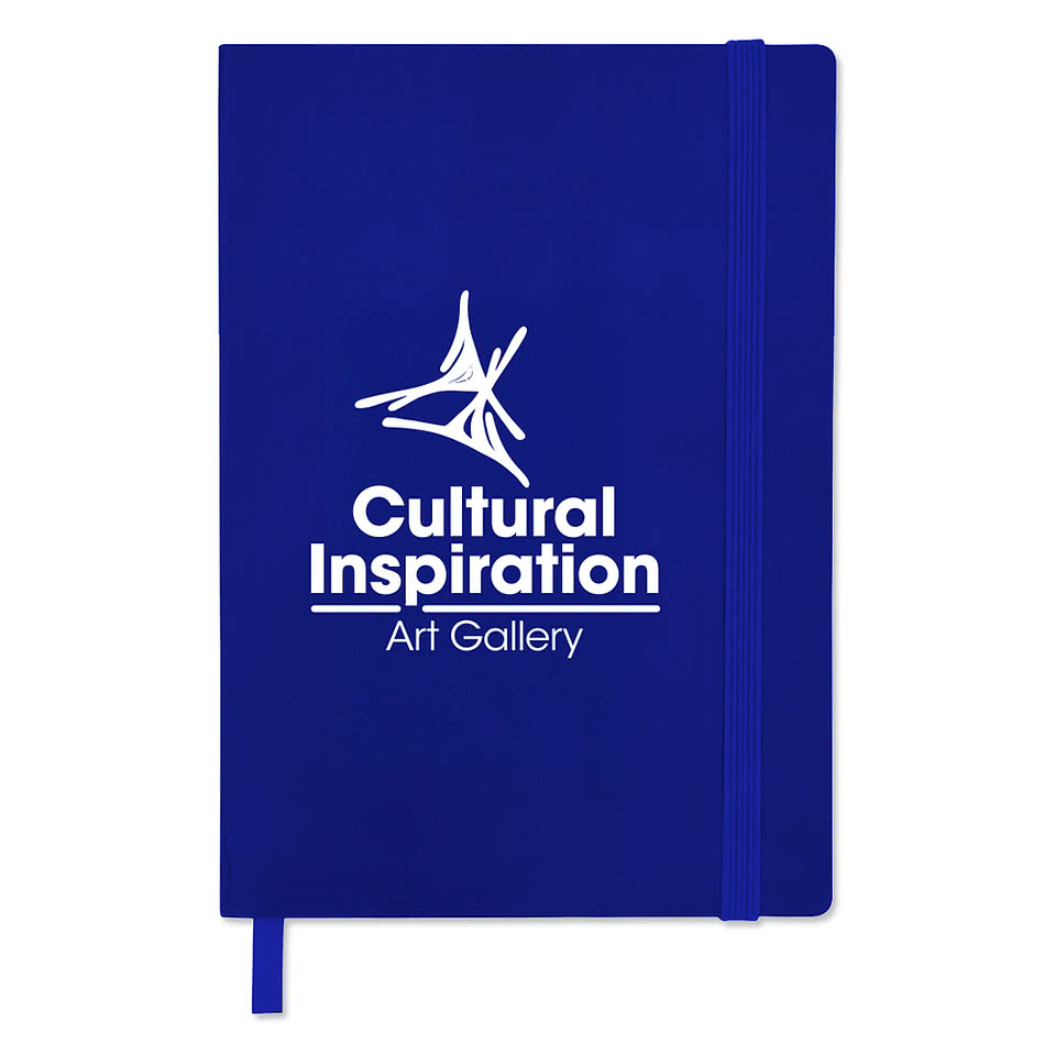 Glossy Soft Cover Bound Notebook