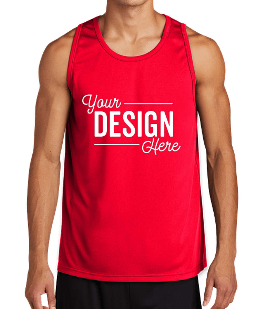 Sport-Tek Competitor Performance Tank in True Red