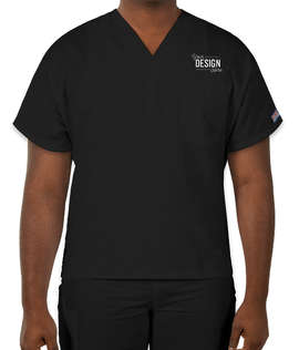 Cherokee Workwear Originals V-Neck Scrub Top - Color: Black