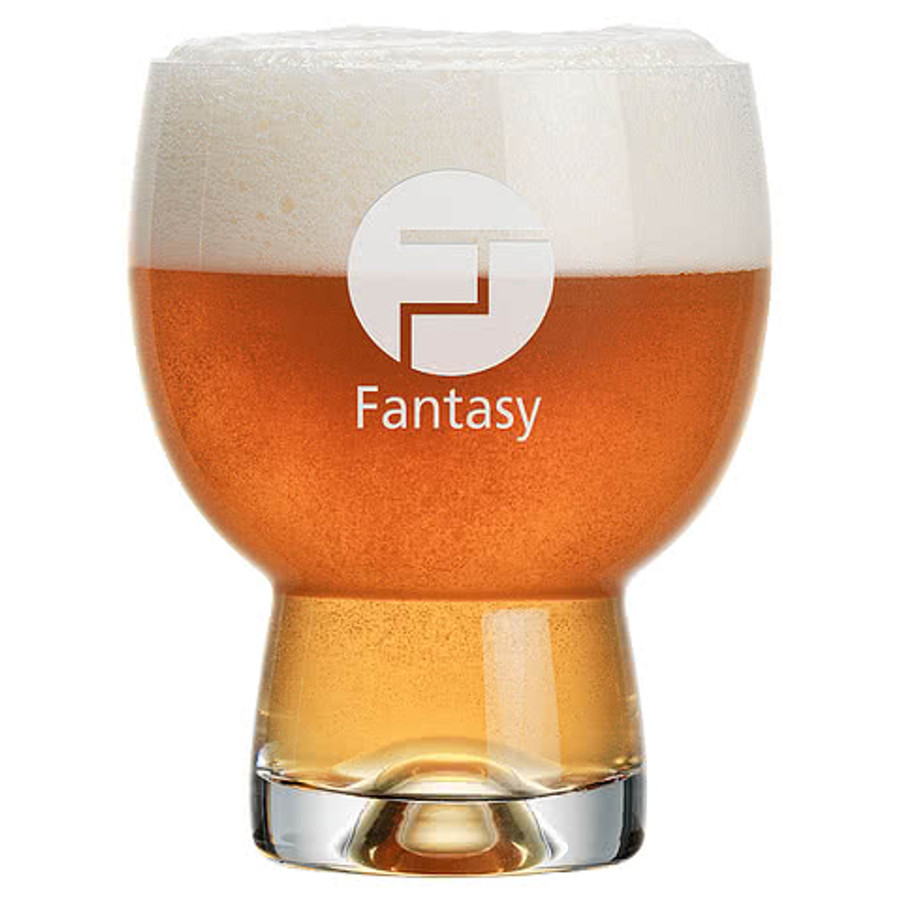 Laser Etched 21 oz. Dortmund Beer Glass in Clear