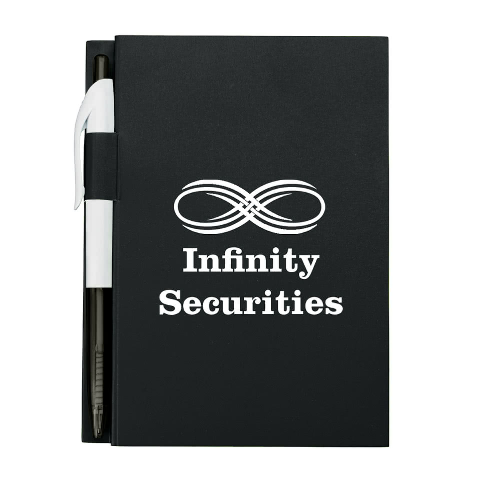 Medium Soft Cover Notebook with Pen