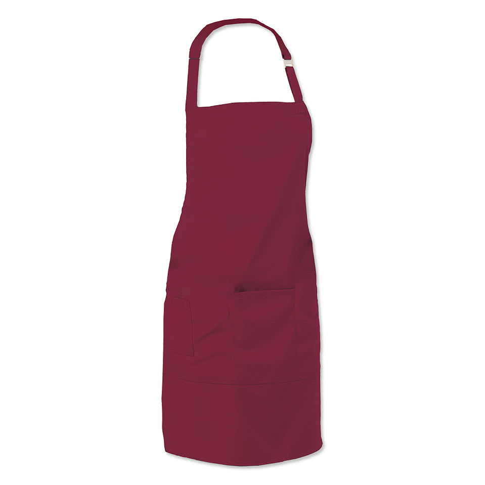 Blue Generation Scotchgard Treated Full Length Four-Pocket Apron - Embroidered