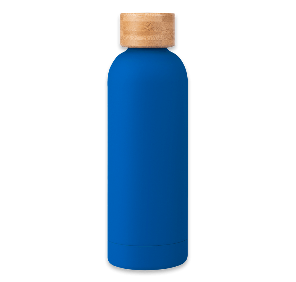 17 oz. Blair Stainless Steel Water Bottle with Bamboo Lid-default