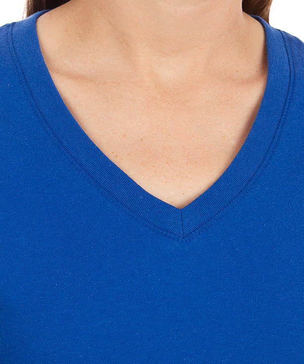 Bella + Canvas Women's Slim Fit Jersey V-Neck T-shirt