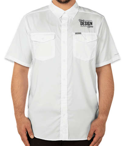 Columbia Utilizer Performance Short Sleeve Shirt - White