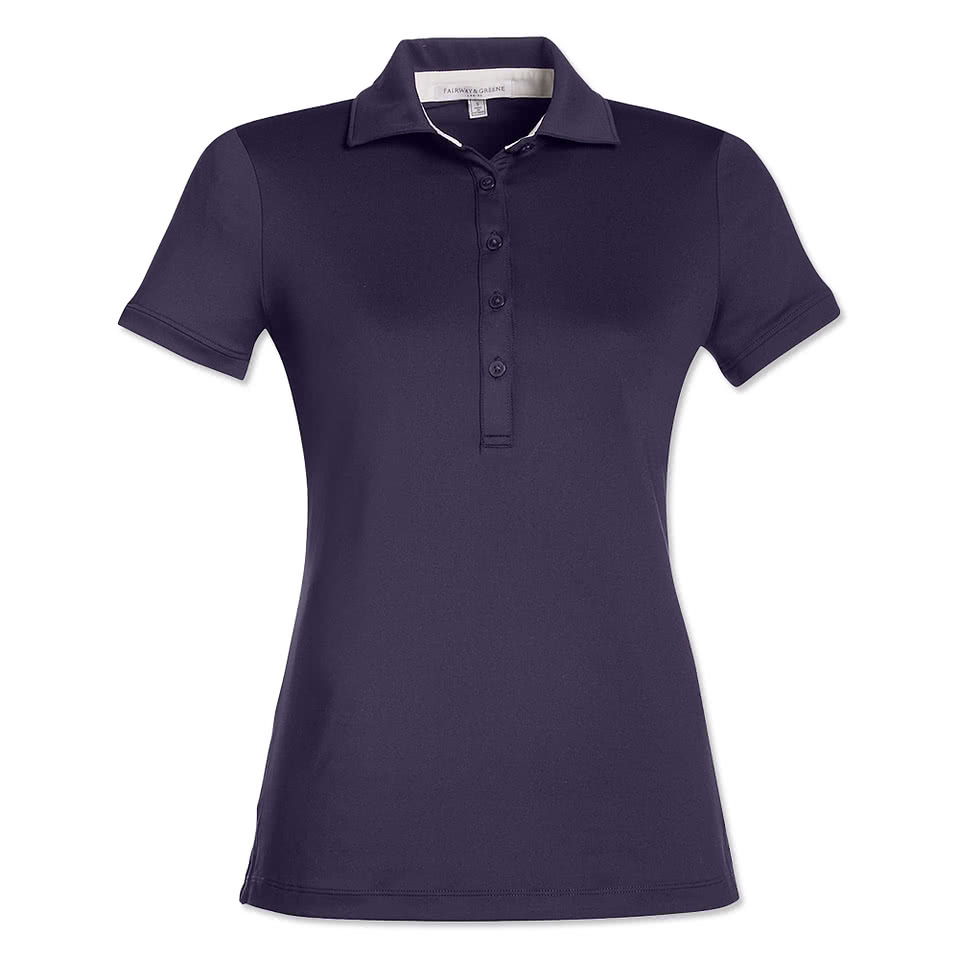 Fairway & Greene Women's Claire Tech UPF 50 Performance Polo