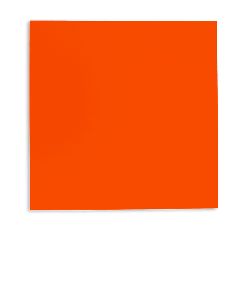 Full Color 12" x 12" Magnet Sign in Orange