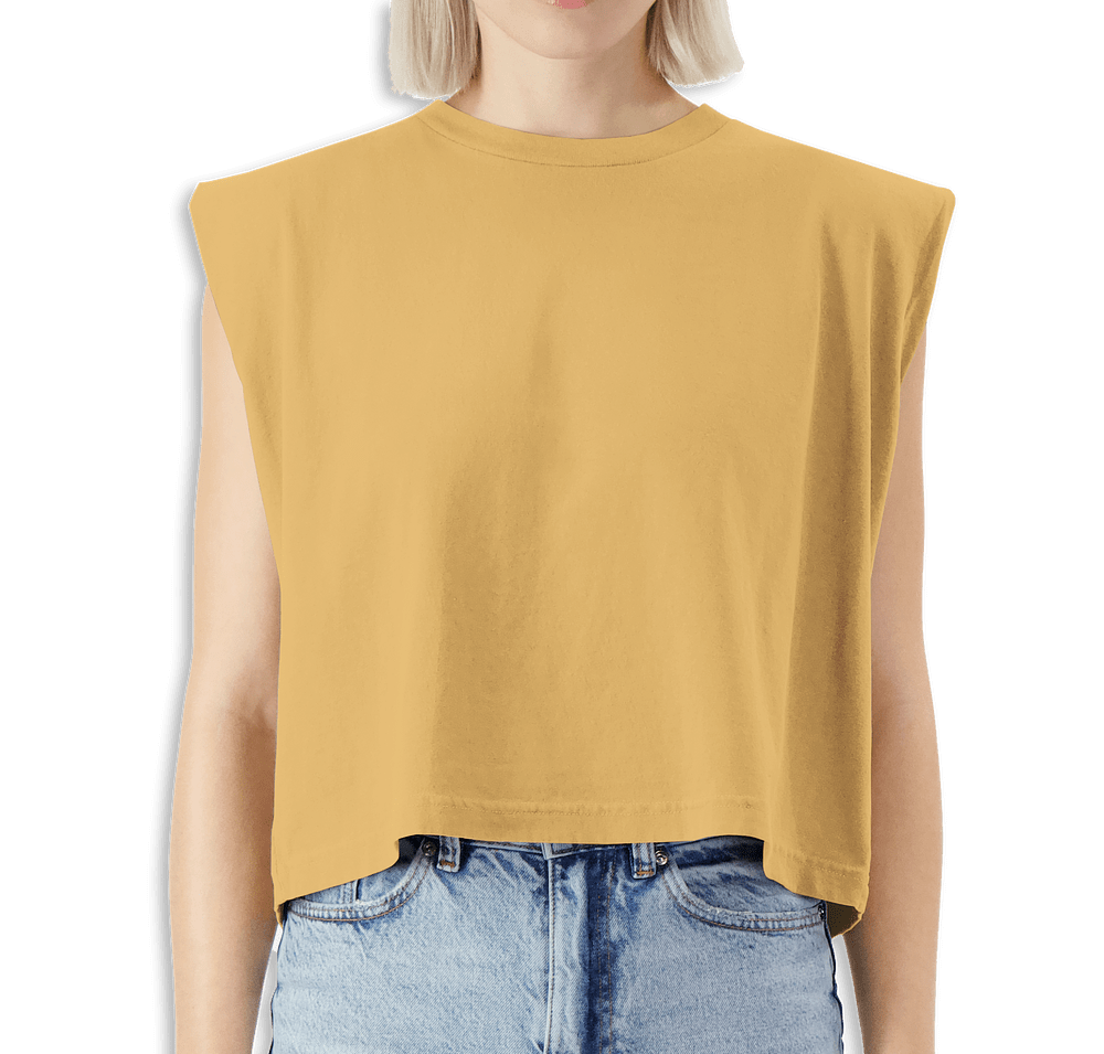 American Apparel Women's Garment Dyed Boxy Muscle Tank-default