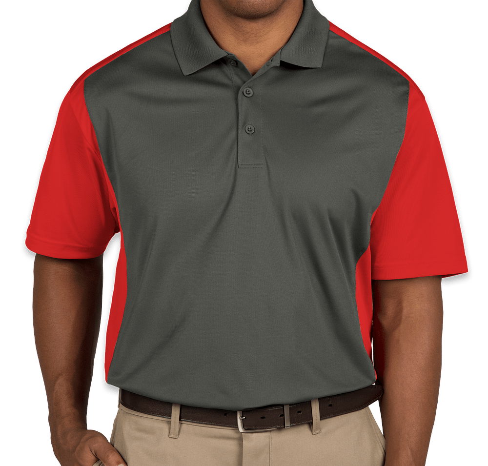 Sport-Tek Colorblock Performance Polo-default