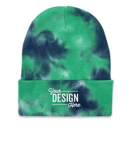 Sportsman Tie-Dye Knit Beanie - Color: Ocean
