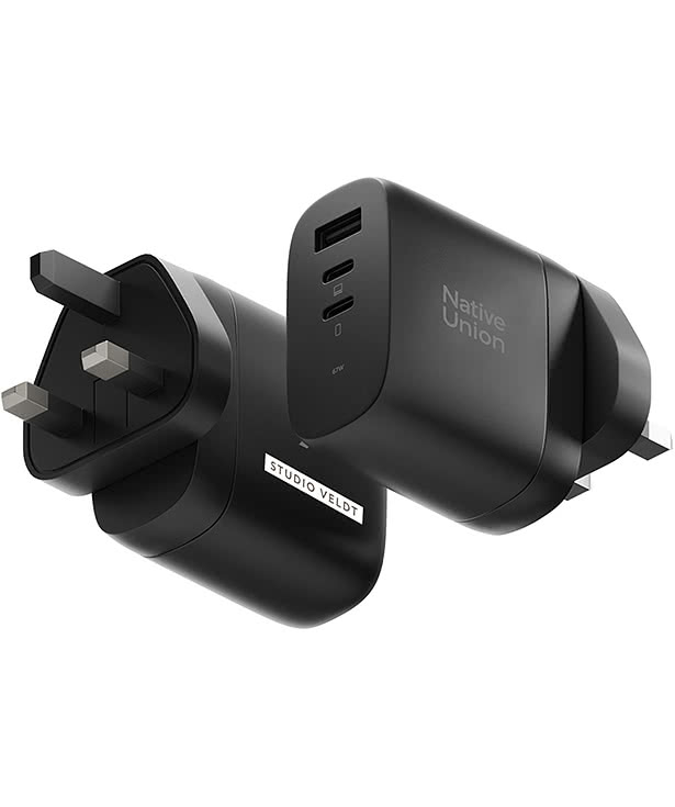 67W GaN Native Union International Fast Charger with 3 Ports