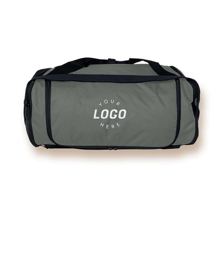 Nike Brasilia Small Duffel Bag in Flint Grey