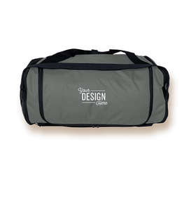 Nike Brasilia Small Duffel Bag - Color: Flint Grey