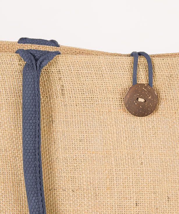 Large Jute Box Tote