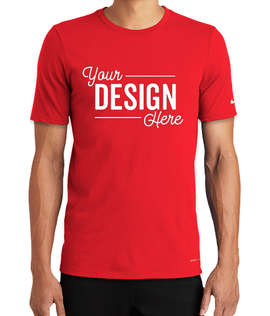 Nike Dri-FIT Performance Blend Shirt - Color: Gym Red