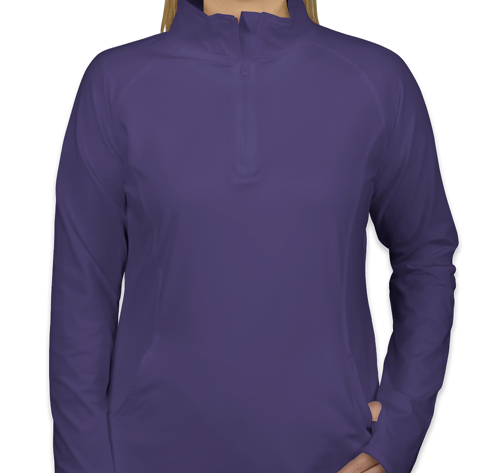 Sport-Tek Women's Performance Quarter Zip Pullover - Embroidered-default