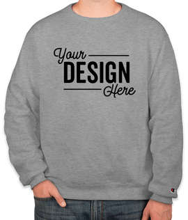 Champion Powerblend Crewneck Sweatshirt - Color: Light Steel