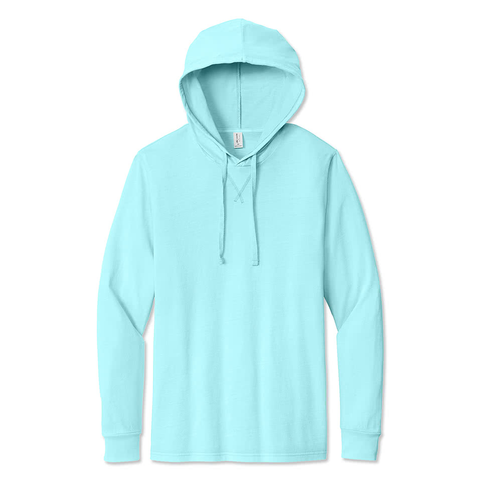 Allmade Mineral Dye Organic Cotton Hooded Long Sleeve T-shirt