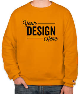 Champion Powerblend Crewneck Sweatshirt - Color: Gold