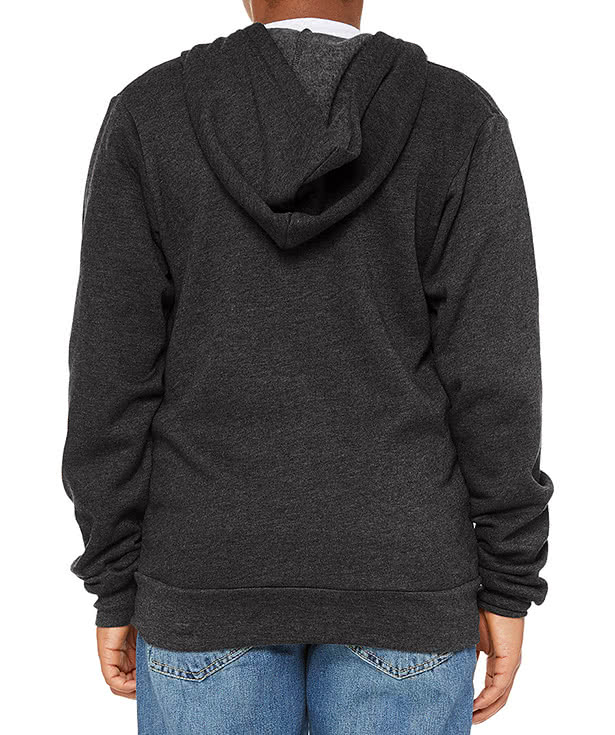 Bella + Canvas Youth Ultra Soft Zip Hoodie