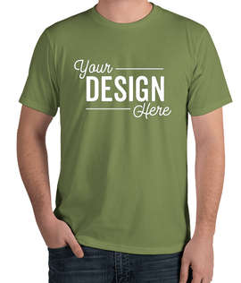 Royal Apparel USA-Made Organic T-shirt - Color: Moss