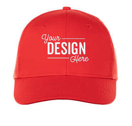 Port Authority Snapback Trucker Hat - Color: True Red