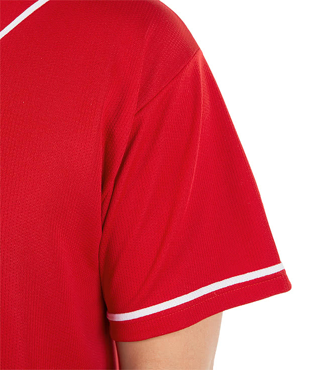 Augusta Wicking Mesh Contrast Trim Baseball Jersey