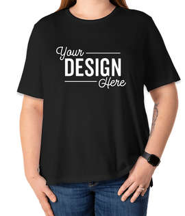 Bella + Canvas Women's Tri-Blend T-shirt - Color: Solid Black Tri-Blend