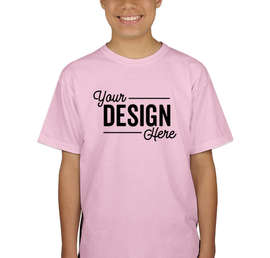 Canada - Gildan Youth Ultra Cotton T-shirt - Color: Light Pink